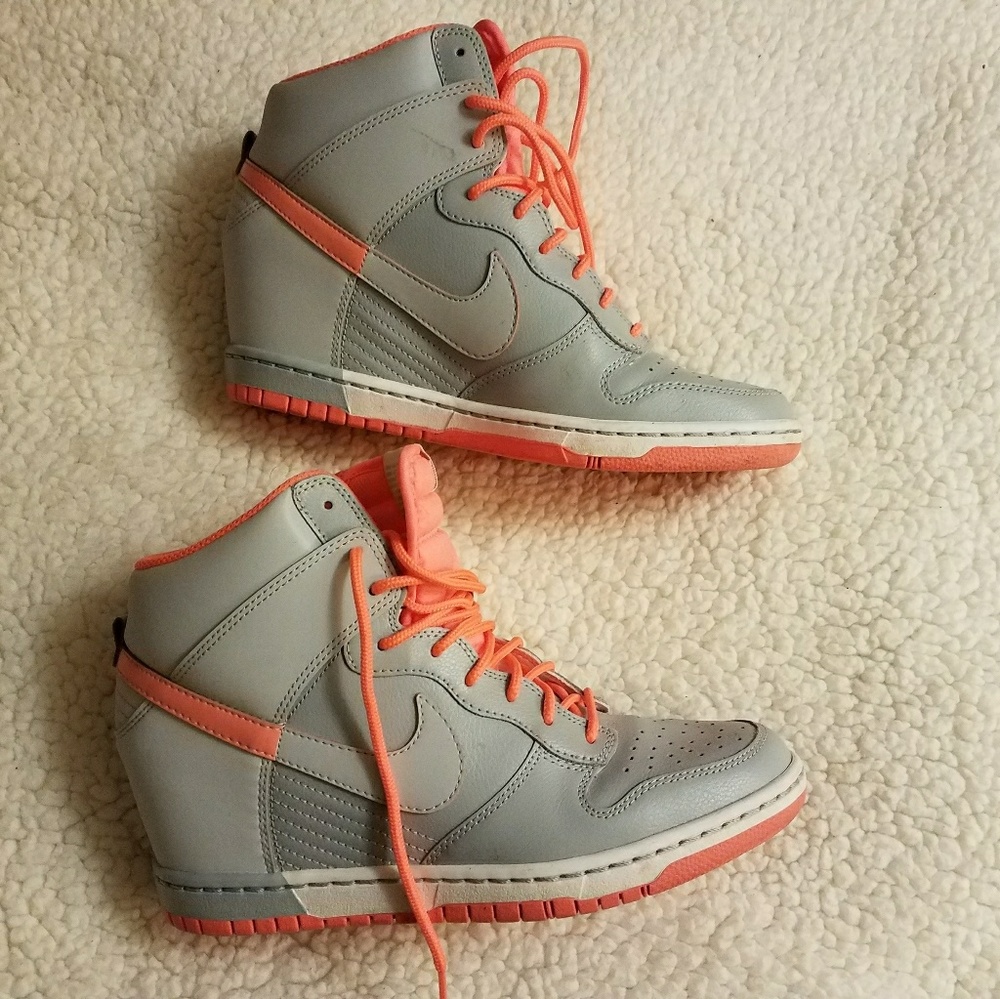 NIKE wedges women's shoes Sz 9.5